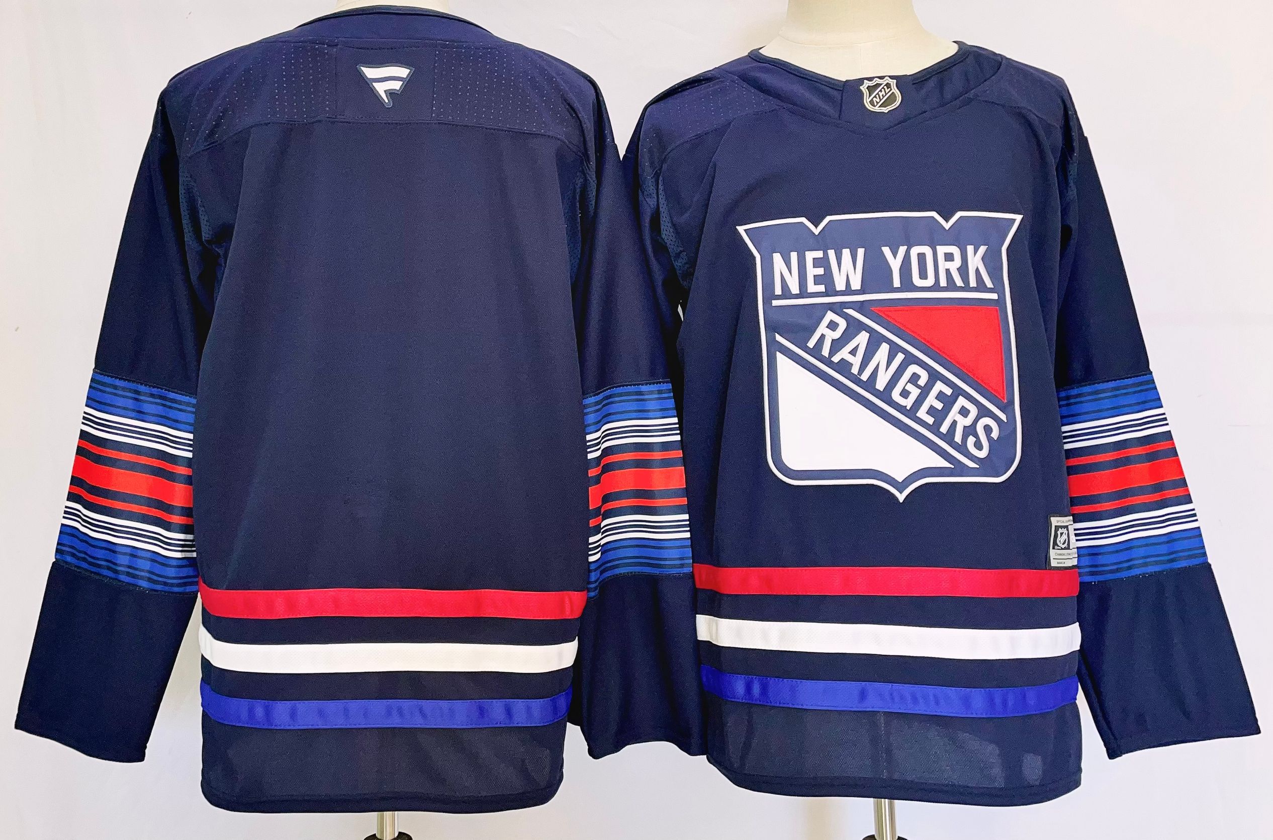 Men New York Rangers Blank Drak Blue 2025 Home Premier Player NHL Jersey->new york rangers->NHL Jersey